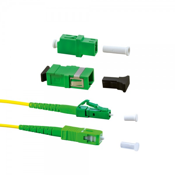 Glasfaser-Adapter-Set