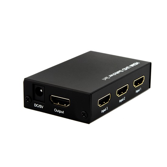 UHD HDMI Umschalter "3 auf 1"