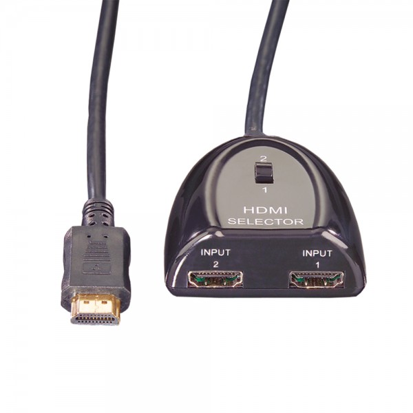 HDMI Umschalter "2 auf 1" 0,3m