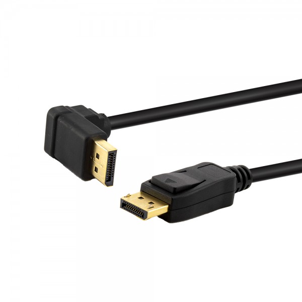 DisplayPort1.4 Kabel gewinkelt 2m lose