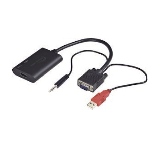 HDMI zu VGA und Audio Wandler 0,2m