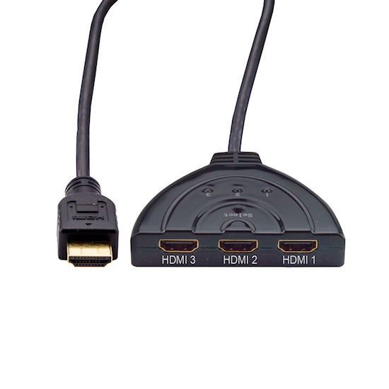 HDMI 3-fach Umschalter, bidirektional