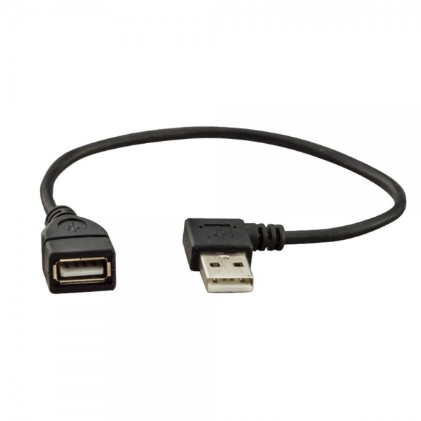 USB2.0 Winkeladapter "rechts", Länge: 0,2m