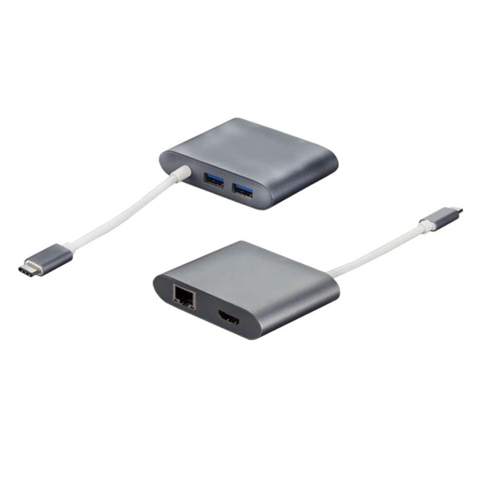 USBC Hub Verteiler Computer Produkte e+p