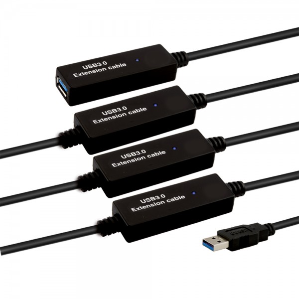 USB3.0 Verstärker AA 20,0m